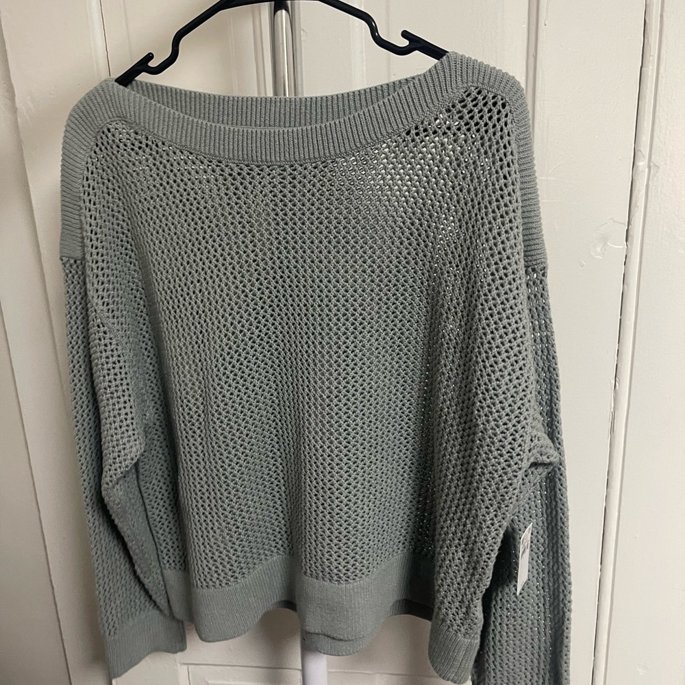 Women's Gray Knit Sweater